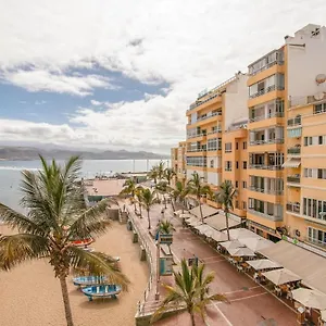 En Primera Linea De La Playa De Las Canteras Vista Al Mar Apartment Las Palmas de Gran Canaria